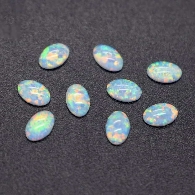 Australian Opal Doublet,Smooth,Fancy Shape,Multi Flashy Fire,Cabochon,High Quality Stone,Loose Gemstone,For Making Jewelry