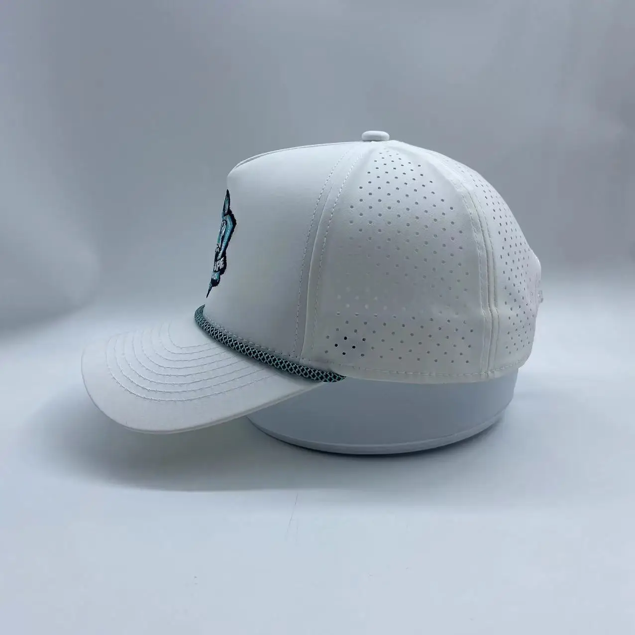 Custom 5 Five Panel High Mid Profile Crown Curved Brim A Frame A-Frame Snapback Hat Gorras Baseball Cap Golf Rope Hat For Men