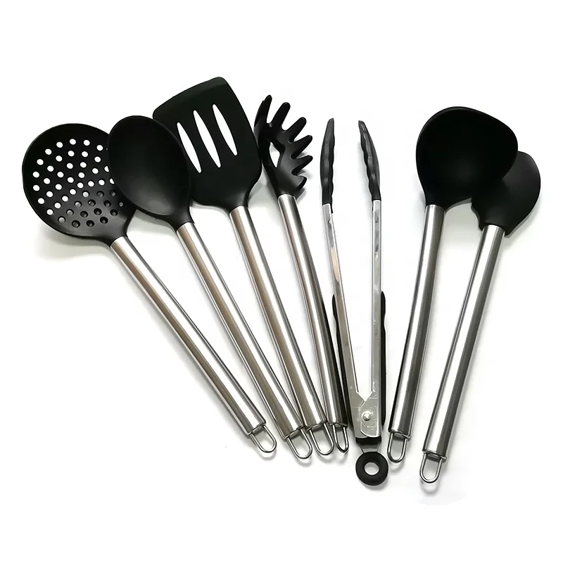 Набор кухонной утвари Cocina кухонные принадлежности 23 нейлона ручка из нержавеющей стали