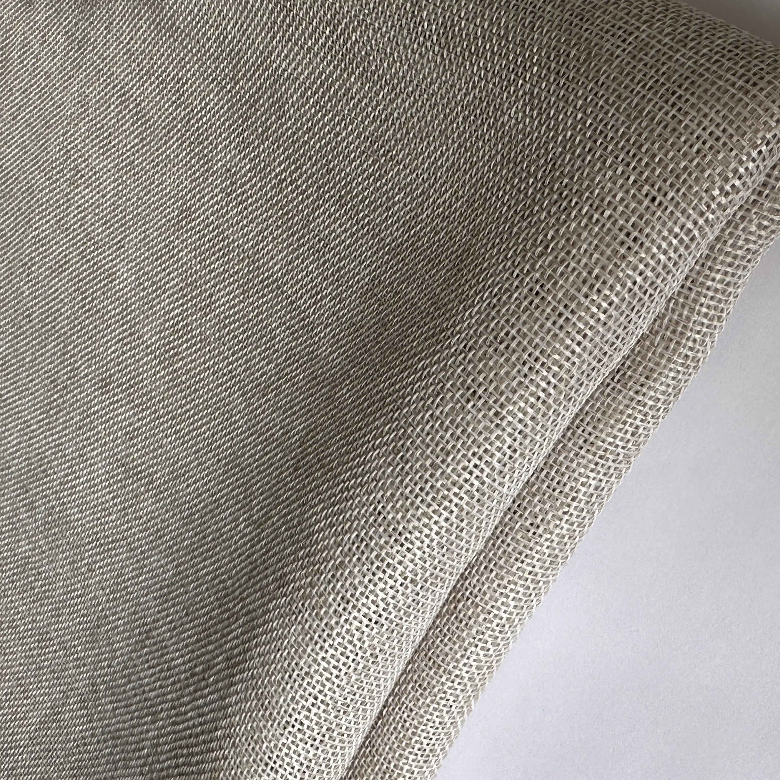 Wholesale 100% Polyester Linen Fabric for Sofa Upholstery Imitated Linen Home Textile Manufacturer