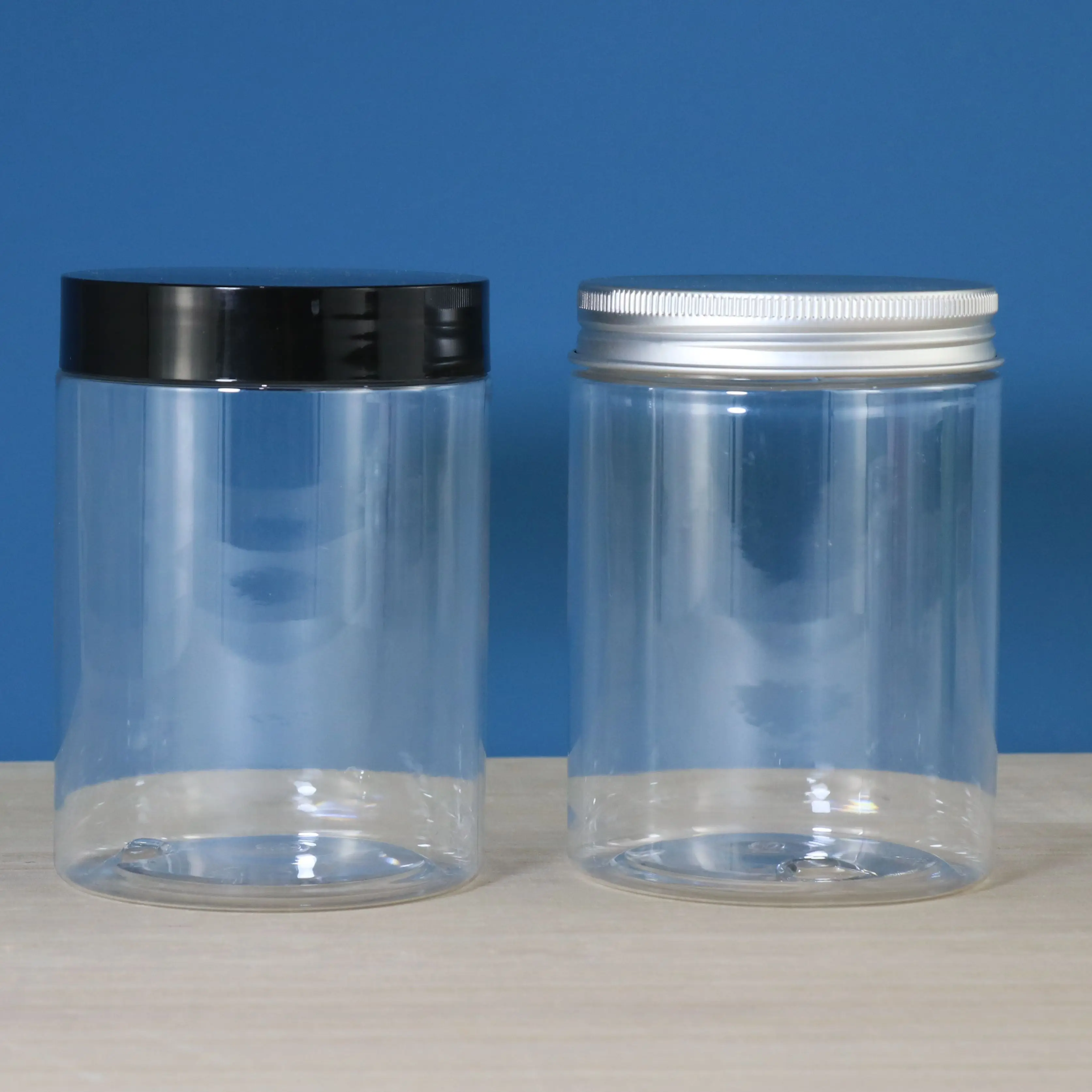 empty 4 8 16 17 32 oz hdpe hair gel frosted plastic containers cosmetic jars