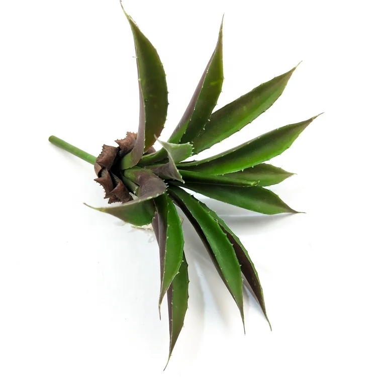 Sale Indoor Decoration PE Little aloe vera realistic Artificial succulents plants