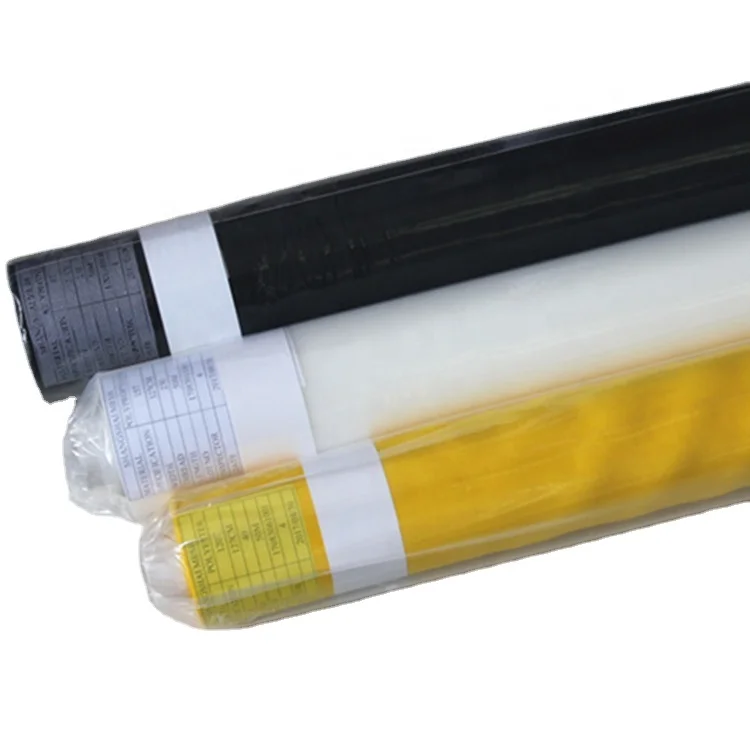 120 135 150 160 180 195 200 250 300 mesh nylon polyester silk screen printing mesh for screen printing