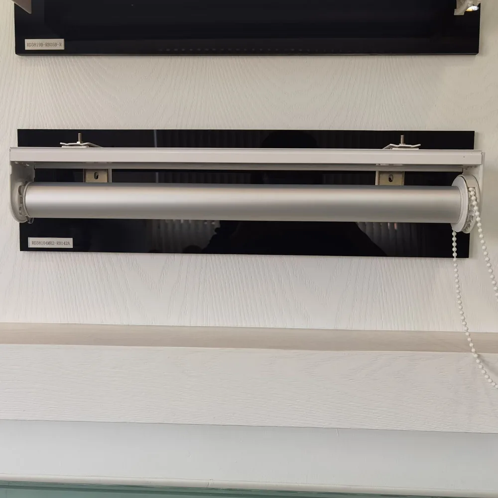 Wholesale curtain accessories window blinds parts zebra blinds tube aluminium head rail for 38mm roller blinds shades shutters