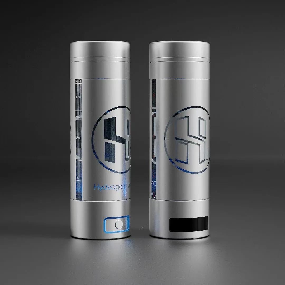 2024 New Product 6000ppb USB Rechargeable Hydrogen Water Generator 300ml Hydrogen Rich Water bottle SPE PEM for Home Travel