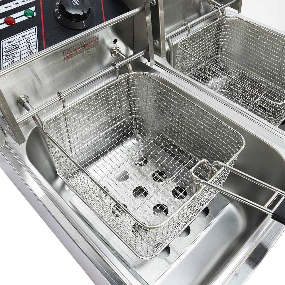 Big Sale Commercial Stainless Steel Restaurant Automatic Electric Deep Oil Fryer for Fried Chicken