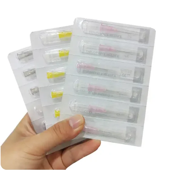 Ce Certified Medical Sterile 30g 32g 34g 1.5MM 4MM 6MM 13MM Disposable Hypodermic Needle For Derma Filler Injection