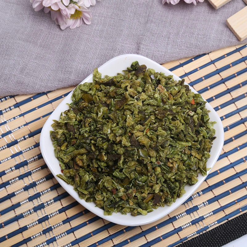Liansheng Natural Healthy Dried Vegetables Manufacturer Dried Green Bell Pepper Granules Dehydrated Green Bell Pepper