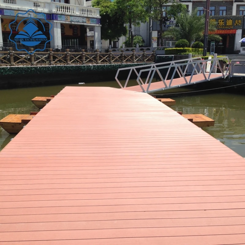 Good price  Aluminum Alloy Floating Bridge  Floating Dock