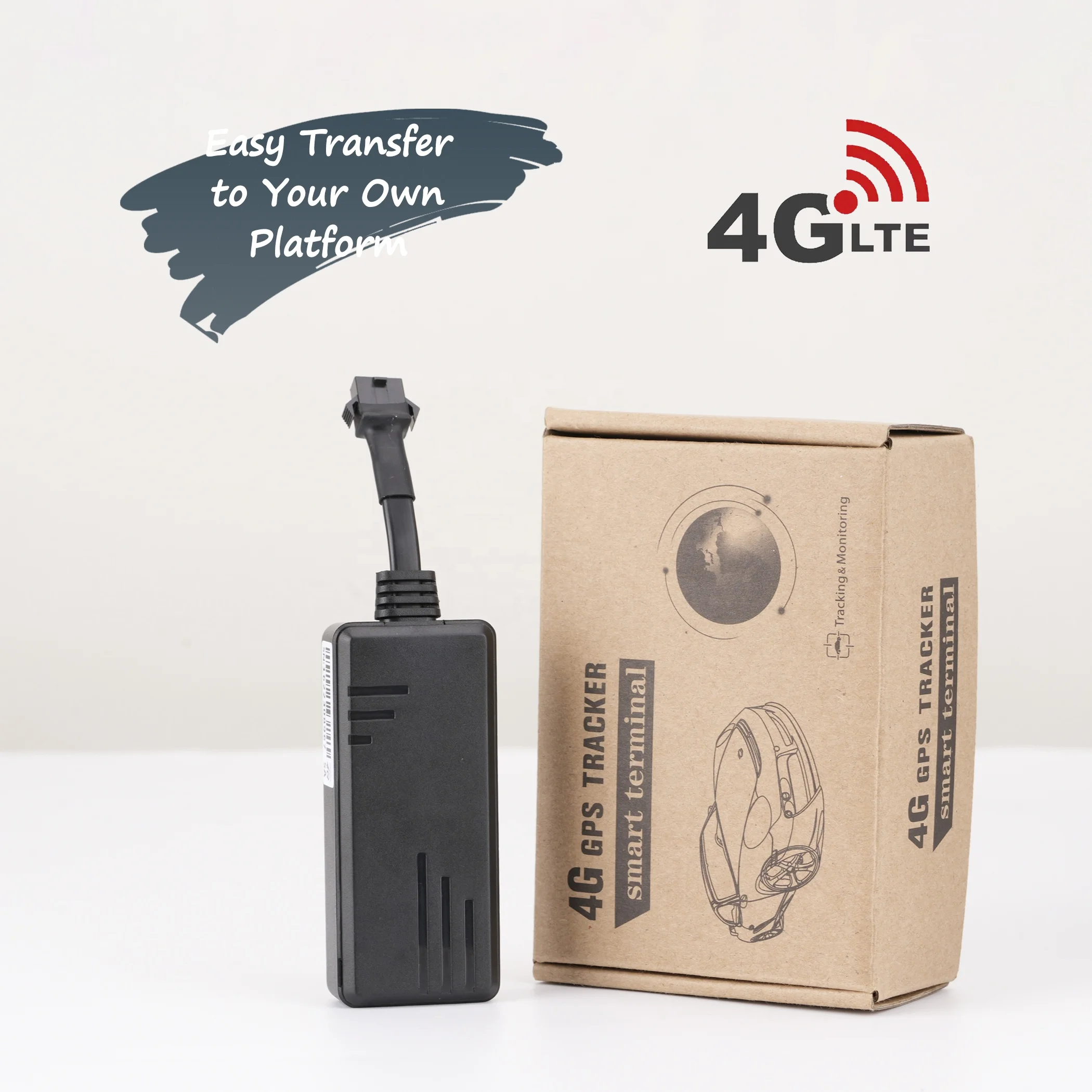 Универсальный 4G 4-проводной J16A-SA автомобильный GPS-трекер хороший продукт режим сна карта Google дистанционное отключение масла