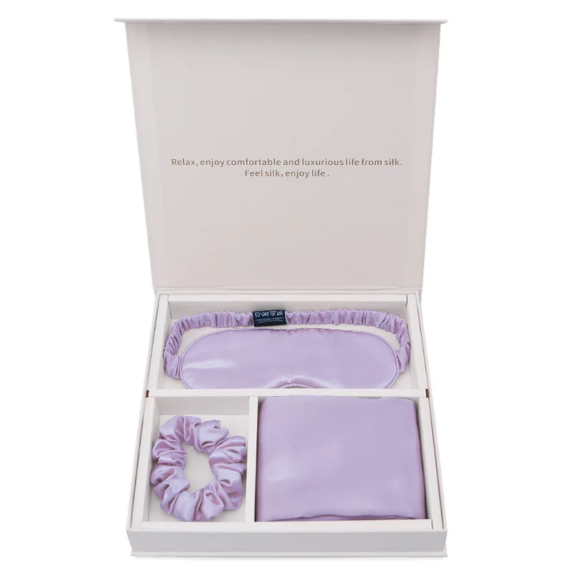 EASETRIP hot sell  100% 16/19/22/25 mulberry silk & satin bowknot eye mask luxury custom reusable blindfold silk sleep eye mask