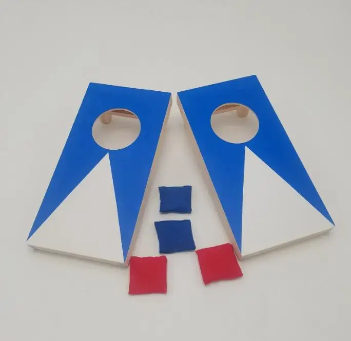 Factory Custom Wooden Bean Bag Toss Corn hole Toss Game set For Outdoor Adults Play