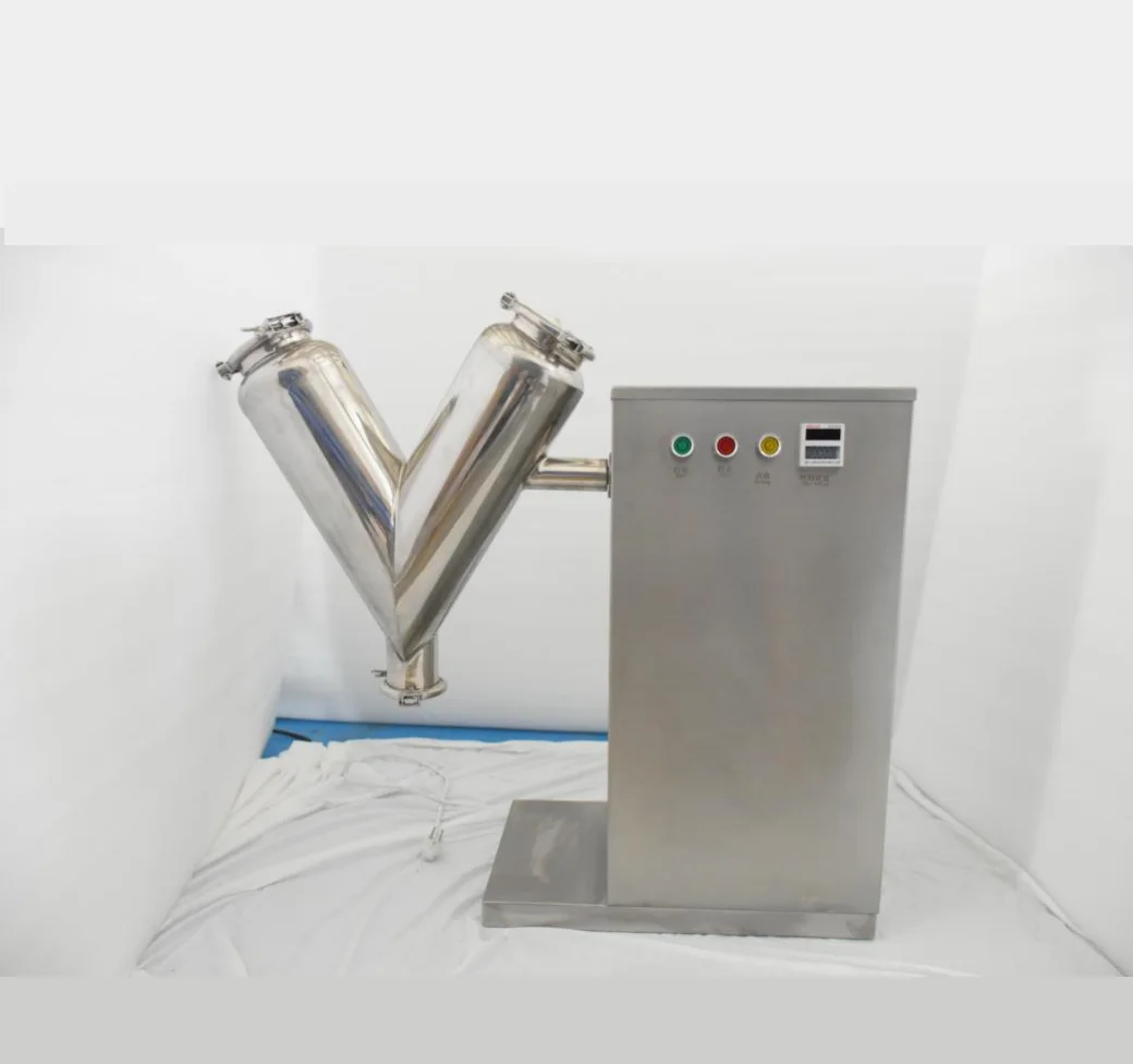 High efficiency 2 - 14 liter Mini Sanitary Pharmaceutical Powder Mixer