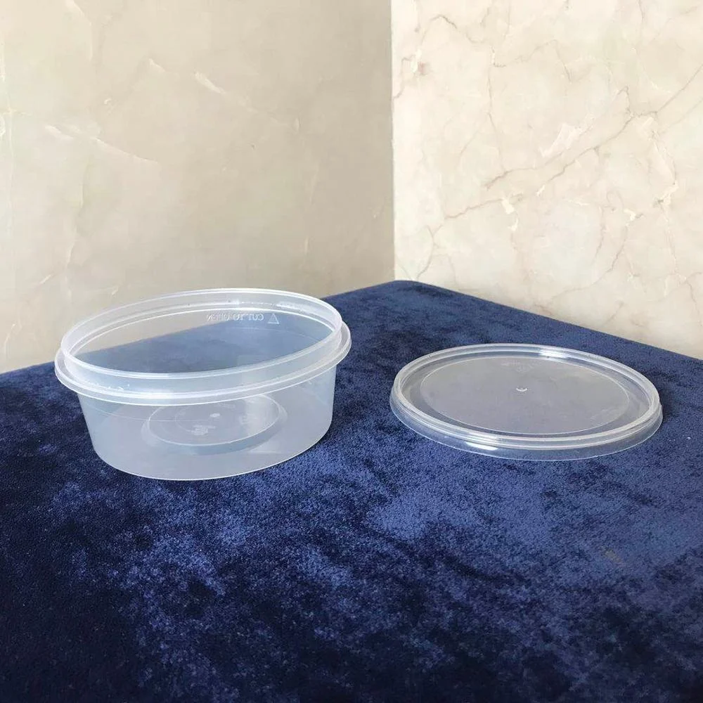 500 мл одноразовый экологически чистый биоразлагаемый контейнер для инъекций, прозрачный пластиковый PP контейнер для пищевых продуктов с крышкой