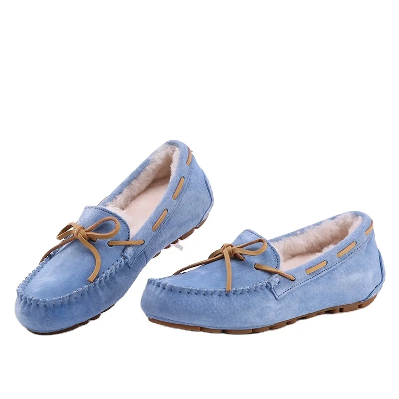 
indoor outdoor women waterproof slip-on moccasin shoes 