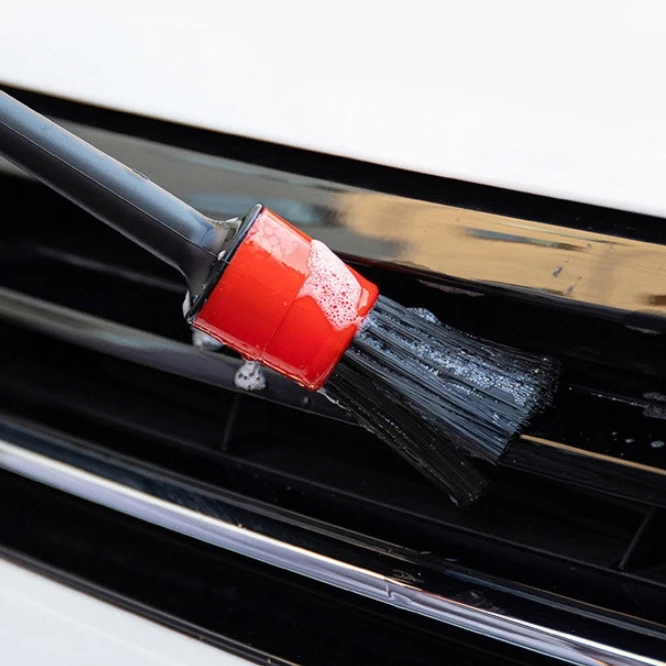 Nylon Bristle Plastic Car Detailing Brushes Soft Auto Interior Wheel Cleaners Car Wash Car Detailing Brushes
