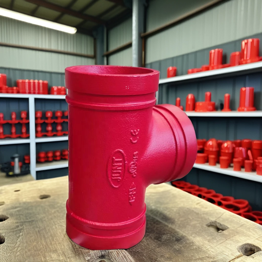 HDPE Groove Pipe Fitting with Application Connection Technology for Simple Fast Convenient Complicated Pipeline Connection