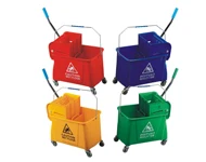 Y1009 20L metal mop buckets wringer