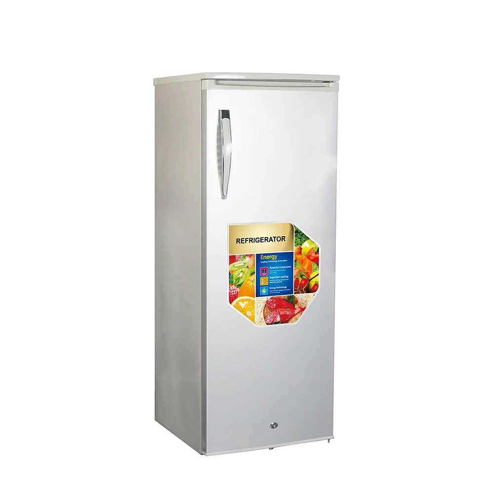 ALLWAY Upright 180L Large Capacity Single Door Fridge SD-180F Refrigerator Home Low Noise Refrigerator Fridge