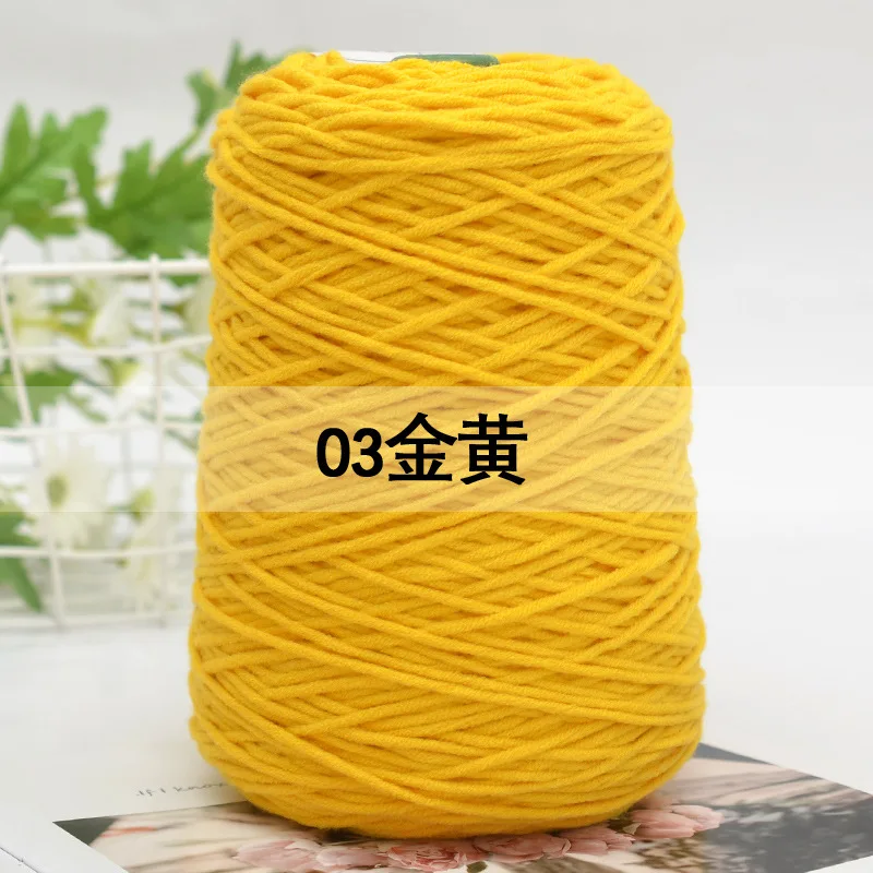 Hot sale customized wholesale tufting yarn, 100% acrylic 8ply for knitting blaket 400 g microfiber acrylic yarn
