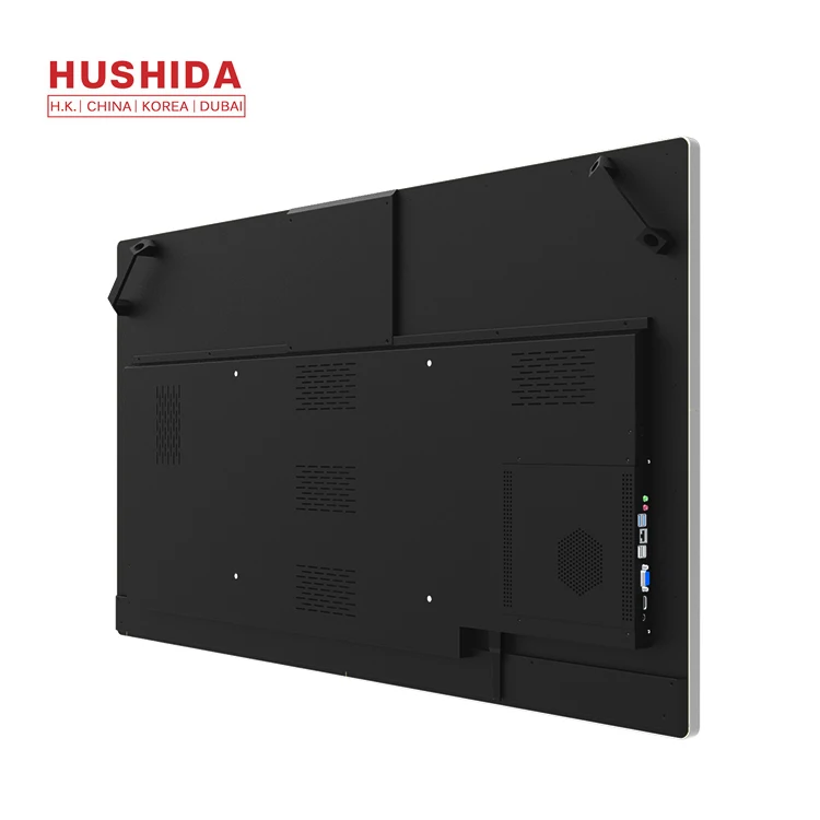 HUSHIDA shopping mall store 21.5 43 inch touch screen kiosk table wall-mounted digital lcd advertising