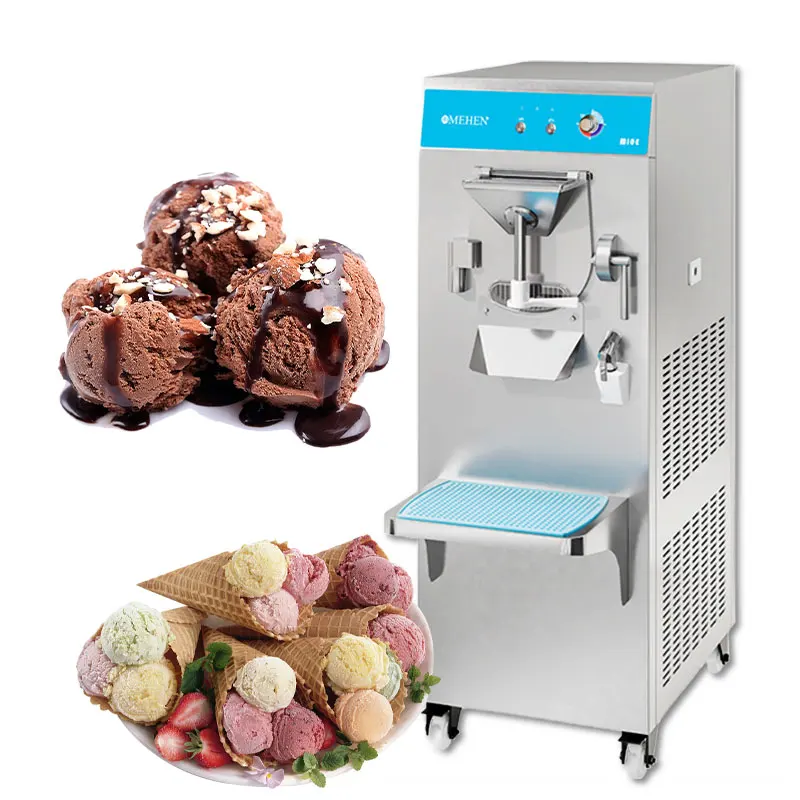 MEHEN M10E 20-40L/H hard ice cream machine commercial maker making price italian gelato batch freezer