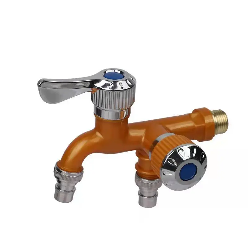 LJ-414 PPR accessory faucet plastic faucet PPR pipe fittings plastic water tap bathroom faucet