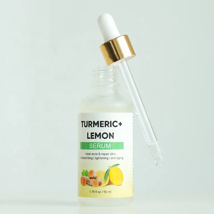 private label wholesale Skin Renewing Hydrating Hyaluronic Acid Retinol Resurfacing Face Serum turmeric lemon lightening serum
