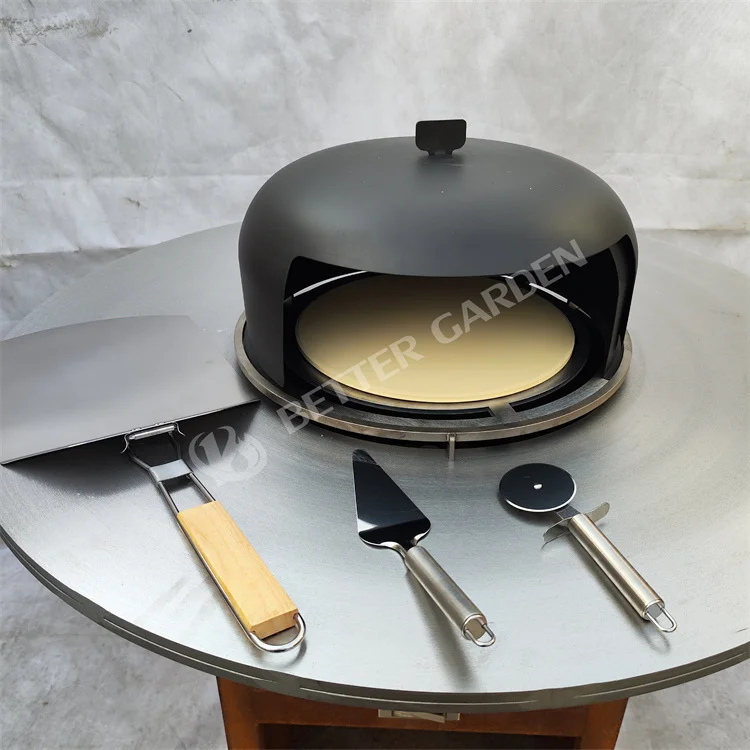 pizza oven wood fire pizza dome pizza stove bbq set bbq tools
