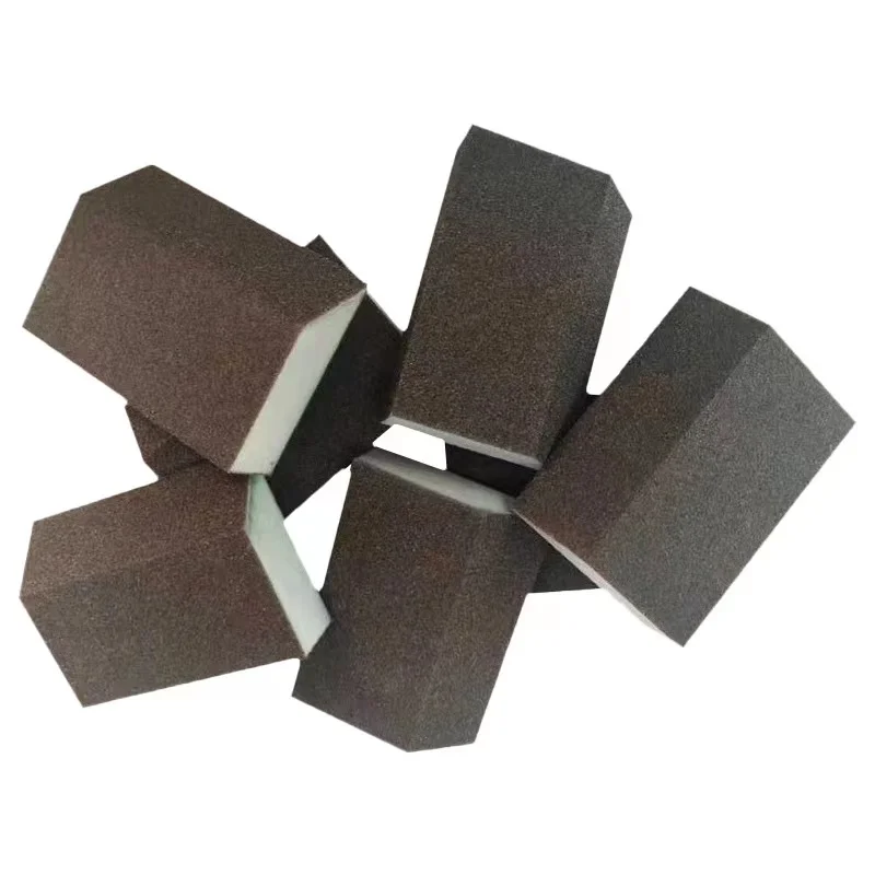Abrasive Sanding Sponge Foam Pad Aluminum Oxide Sponge sandpaper for polishing