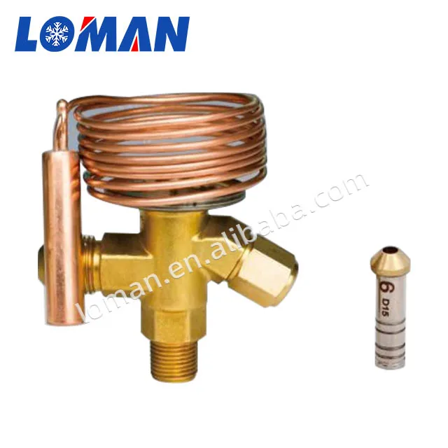 LOMAN Refrigeration Spare Parts,Thermostatic Expansion Valve,R134a refrigerant