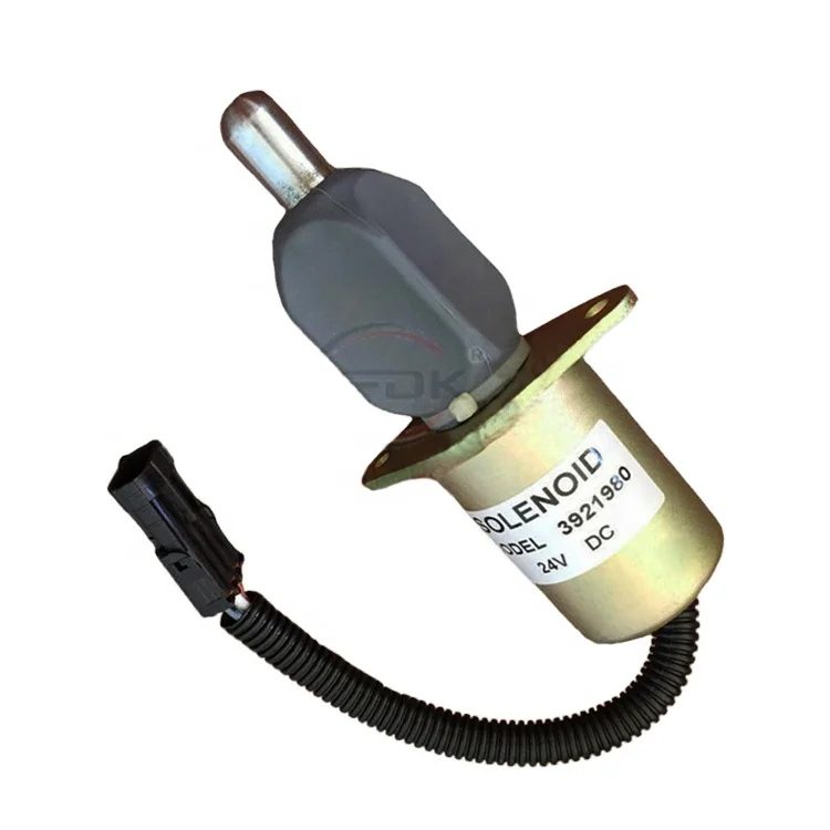 Diesel Engine Parts Engine Fuel Pump Solenoid 24V 4BT 6BT 6L 6CT 3915501 3918345 3921980