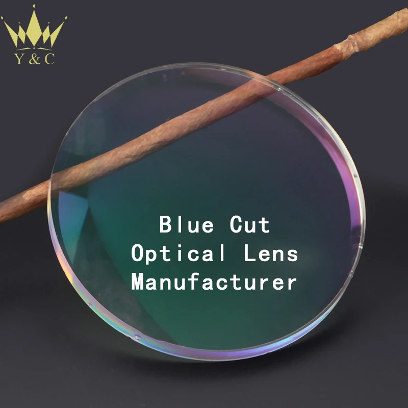 Block Blue Cut Lens Coating Lenses Optical 1.56 HMC Blue Optical Cr39 Ar Blue Blue Light Block UV 420