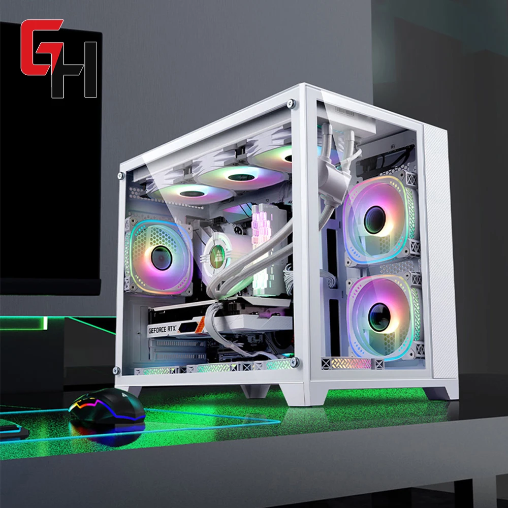 Готовый к отправке OEM ПК корпус Gabinetet игровое оборудование игровой компьютер и