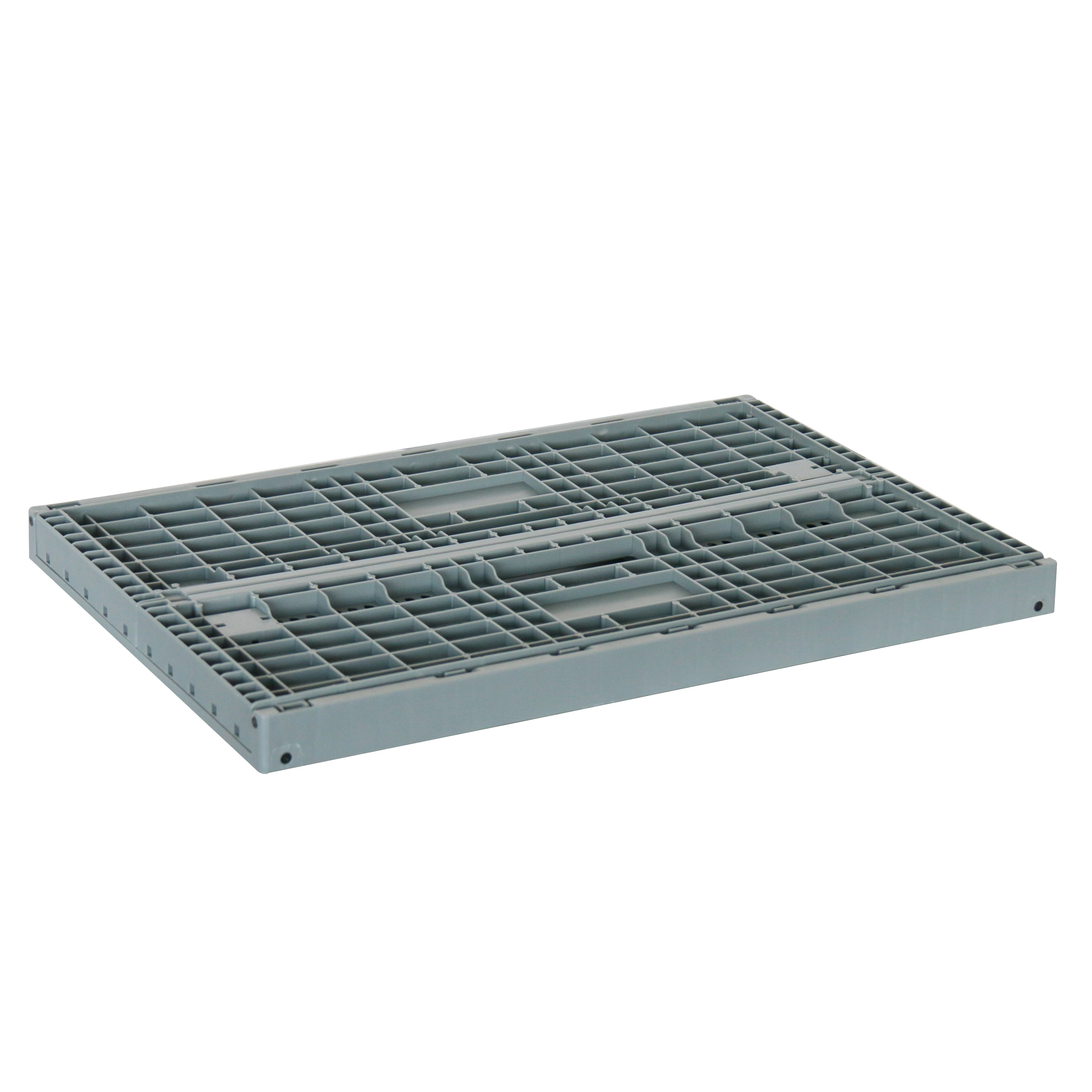 Farm harvesting plastic folding vented storage box for vegetables and cold chain
