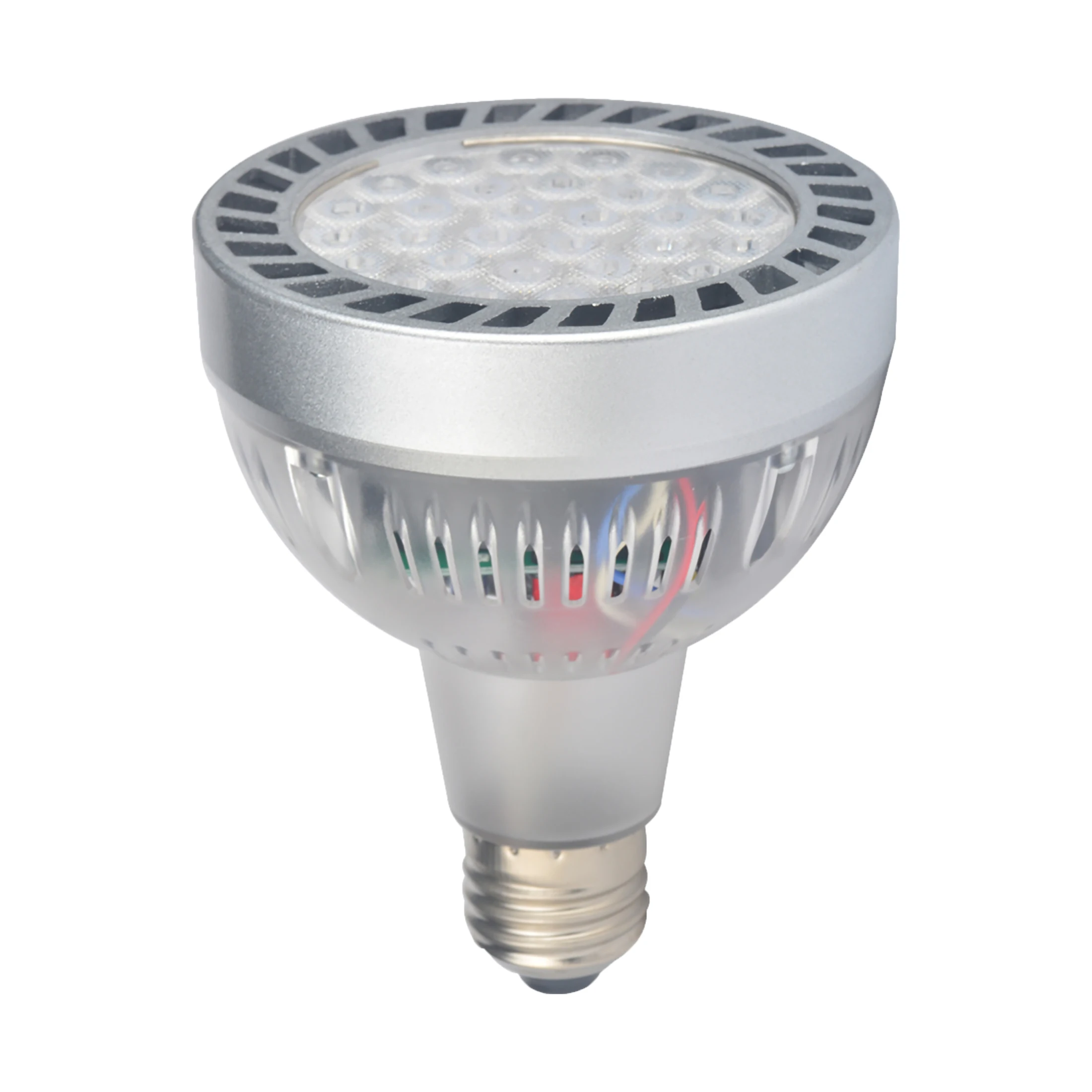 JHOW P5045 High Quality Round Led Bulb Lamp All white shell COB 45W Par30 Spot Light
