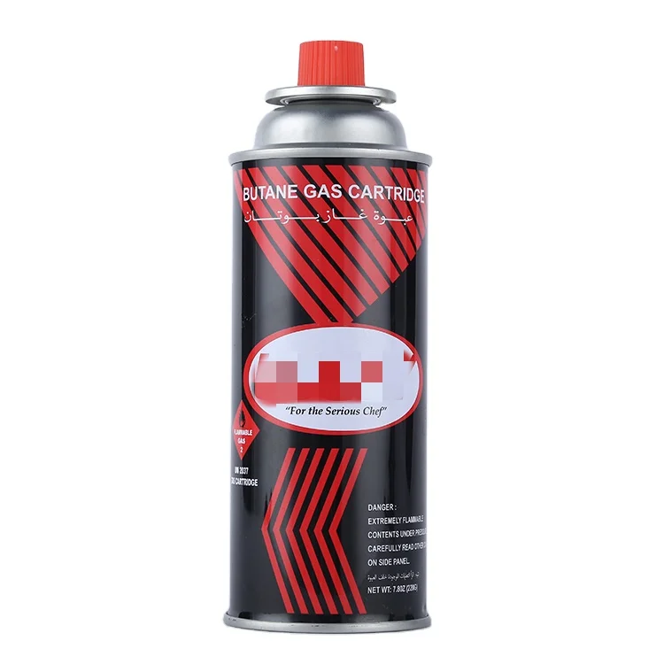 2025 Hot-sale 65x158mm Butane Aerosol Gas Can for Outdoor Adventures & Camping Trips with 1 Inch Standard Valve