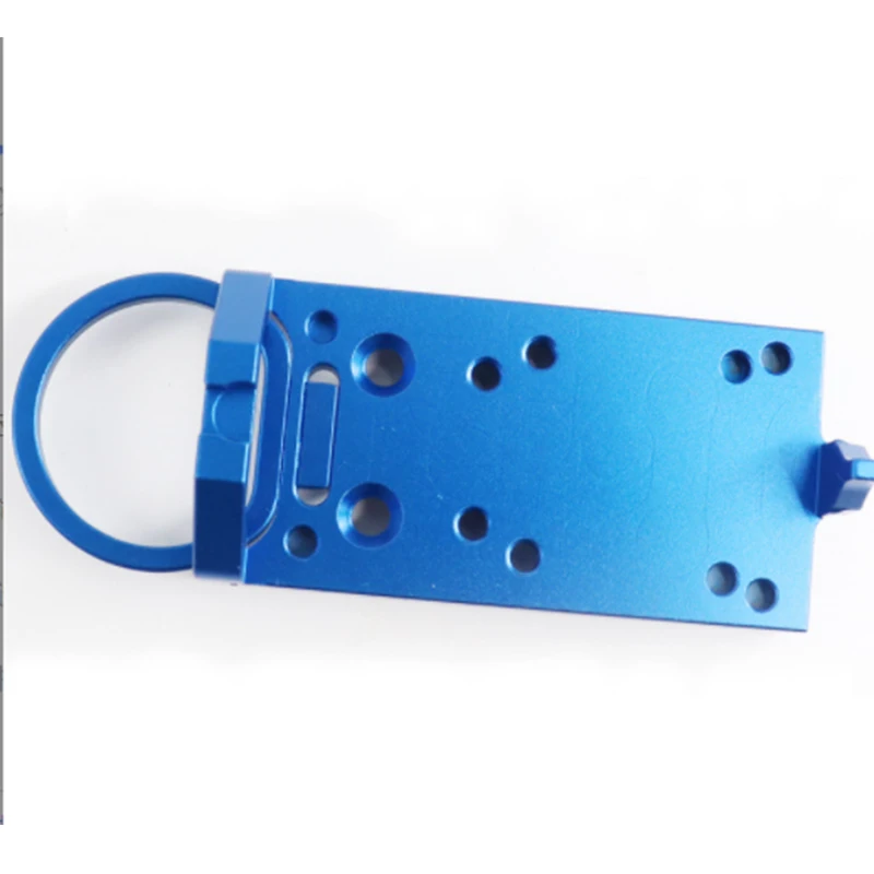 Cnc Machining Center Anodized And Sandblasted 6061 Aluminum CNC milled Spare CNC Machining Parts Components