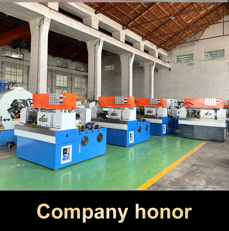 Small nut bolt nail and screw spoke thread rolling making machines price