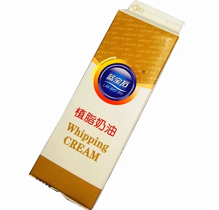 
 Немолочный Крем «lanbasohi» для украшения торта без жира с растительным жиром и легким кремом  