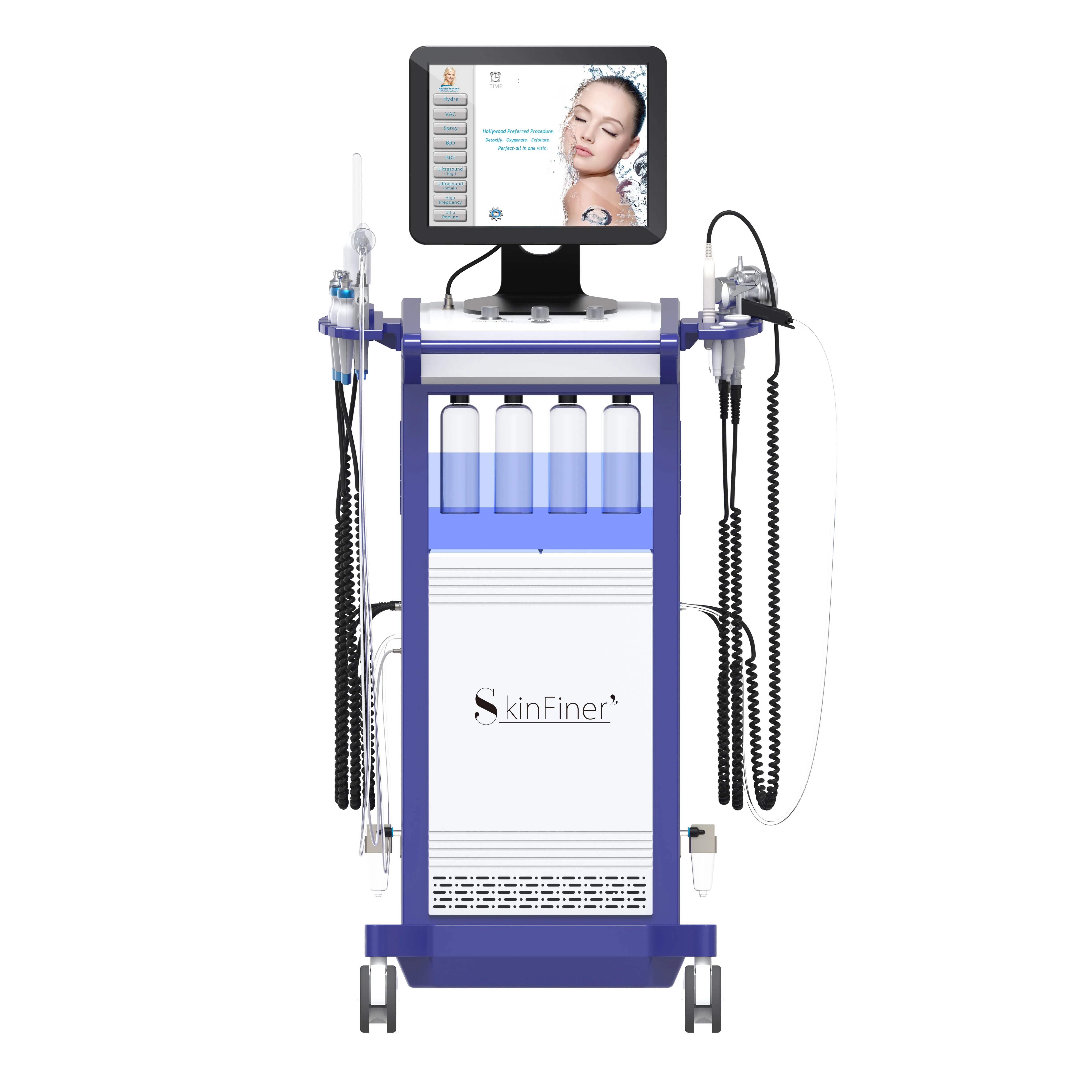 peel up oxygen hydra deep cleaning facial machine hydra microdermabrasion beauty machine