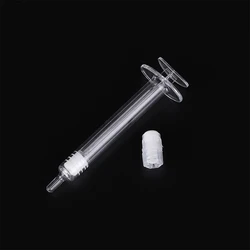 Transparent Plastic Syringe Plastic Packaging Products Airless Bottles For Cosmetology Bottles Airless Pump Bottle