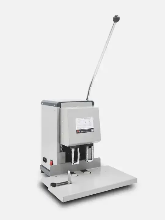 Electric Double Head Paper Drilling Machine,Double Hole Puncher Machine For Paper