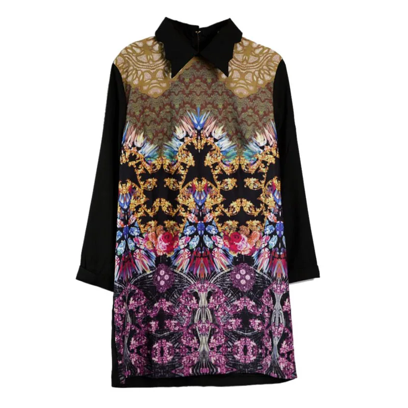 
New design western fashion vintage inspired dress for fat women 
