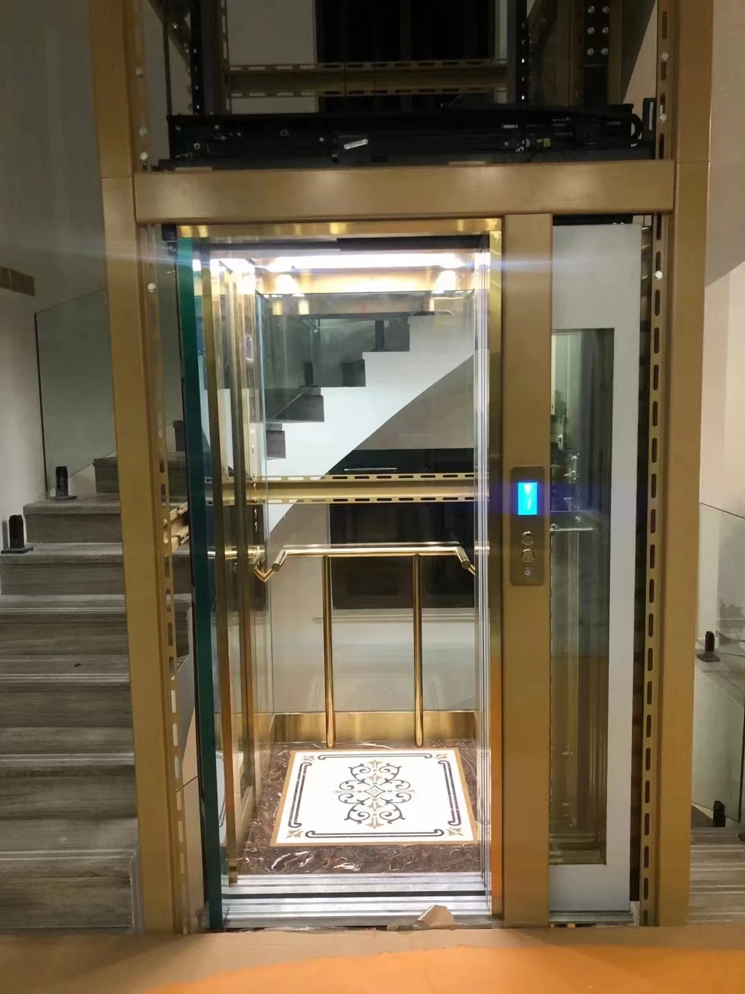 Durable Elevators for Person with Automatic Door for Modern Homes residential lift