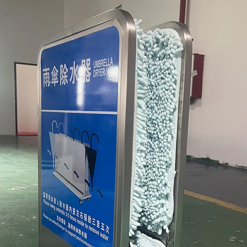 Best Price Eco-Friendly Professional Wet Umbrella Dryer Rainwater Remover Stainless Steel Fast Drying Machine