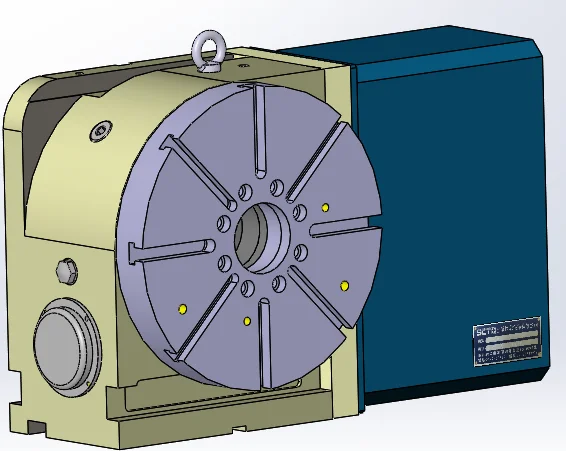 Прямая поставка с завода, аксессуары для станков, 4-осевой вращающийся стол, горизонтальный вращающийся стол для фрезерного станка с ЧПУ