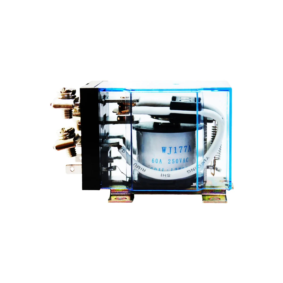 DC 12V Electromagnetic Power Coil Relay 60A 1DPT 1NO 1NC JQX-60F/WJ177