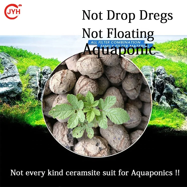 Hot selling 4-8mm red hydroponics clay pebbles ceramsite LECA