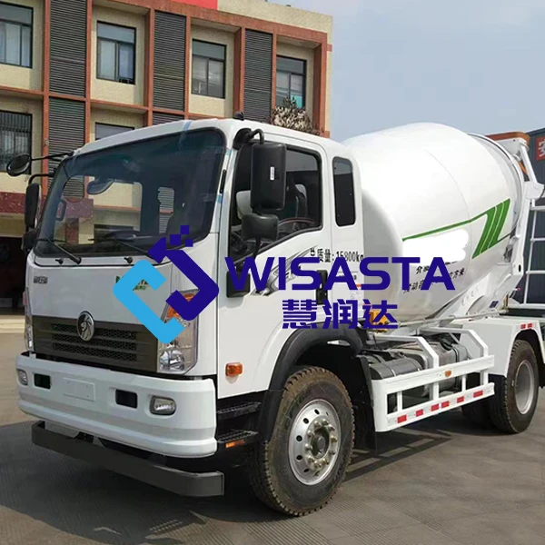 Chinese Manufacturer Mini 5 6 7 8 Cubic Meters Small  Concrete Mixer Transit Truck Machine Cheaper Price for sale in Dubai